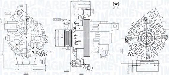 Magneti Marelli 063731474010 - Alternateur cwaw.fr