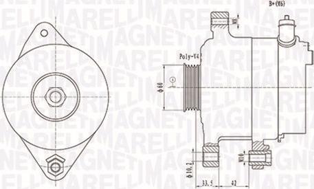 Magneti Marelli 063731595010 - Alternateur cwaw.fr