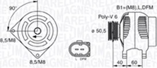 Magneti Marelli 063731542010 - Alternateur cwaw.fr