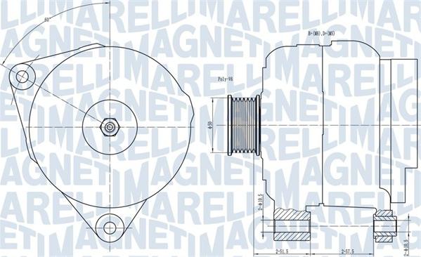 Magneti Marelli 063731501010 - Alternateur cwaw.fr