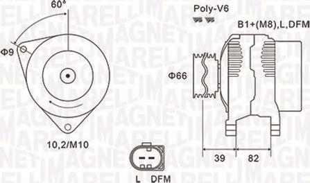 Magneti Marelli 063731588010 - Alternateur cwaw.fr