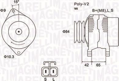 Magneti Marelli 063731530010 - Alternateur cwaw.fr