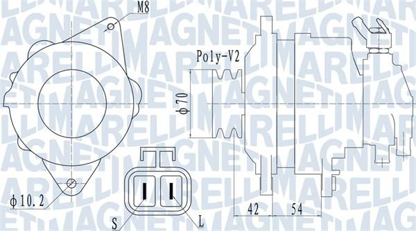 Magneti Marelli 063731533010 - Alternateur cwaw.fr