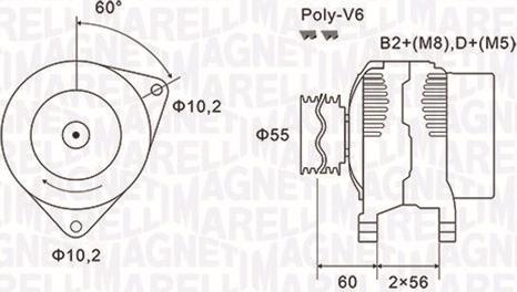 Magneti Marelli 063731577010 - Alternateur cwaw.fr