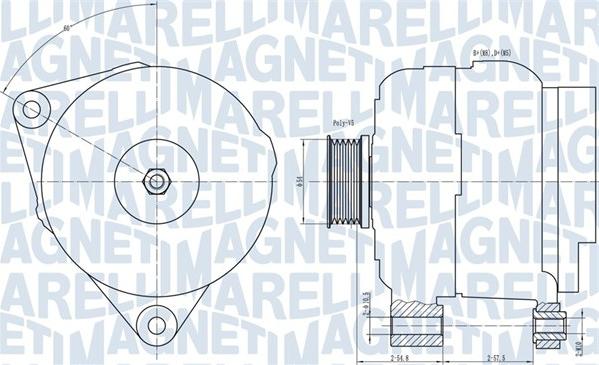 Magneti Marelli 063731658010 - Alternateur cwaw.fr