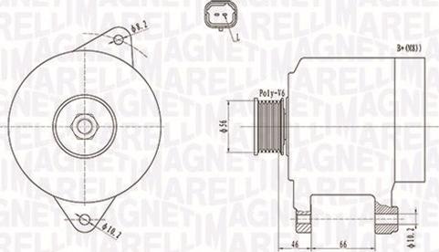 Magneti Marelli 063731653010 - Alternateur cwaw.fr