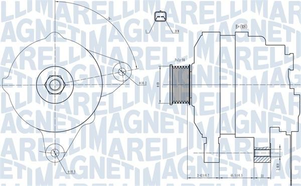 Magneti Marelli 063731665010 - Alternateur cwaw.fr