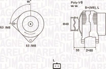 Magneti Marelli 063731661010 - Alternateur cwaw.fr