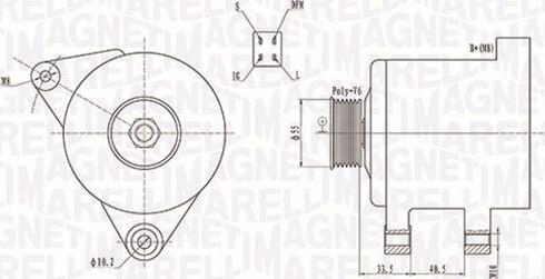 Magneti Marelli 063731605010 - Alternateur cwaw.fr