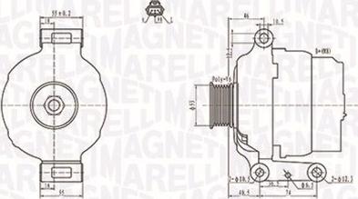 Magneti Marelli 063731636010 - Alternateur cwaw.fr