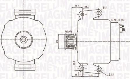 Magneti Marelli 063731630010 - Alternateur cwaw.fr