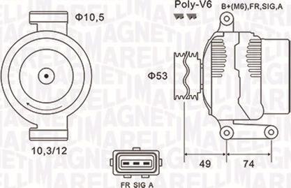 Magneti Marelli 063731638010 - Alternateur cwaw.fr