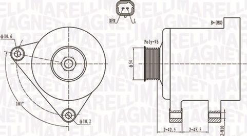 Magneti Marelli 063731674010 - Alternateur cwaw.fr