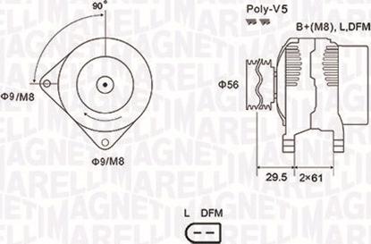 Magneti Marelli 063731678010 - Alternateur cwaw.fr