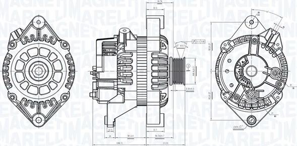 Magneti Marelli 063731053010 - Alternateur cwaw.fr