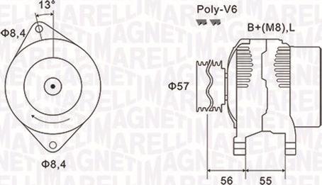 Magneti Marelli 063731088010 - Alternateur cwaw.fr