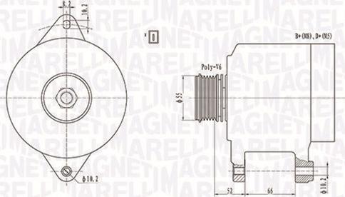 Magneti Marelli 063731157010 - Alternateur cwaw.fr