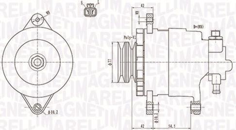 Magneti Marelli 063731183010 - Alternateur cwaw.fr