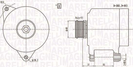 Magneti Marelli 063731139010 - Alternateur cwaw.fr