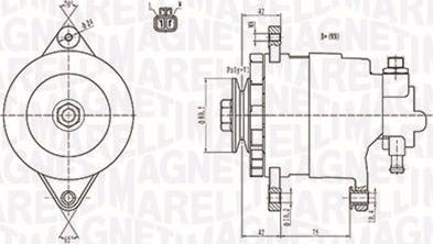 Magneti Marelli 063731172010 - Alternateur cwaw.fr