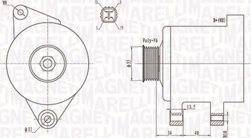 Magneti Marelli 063731894010 - Alternateur cwaw.fr