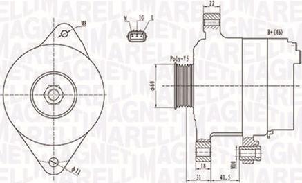 Magneti Marelli 063731892010 - Alternateur cwaw.fr