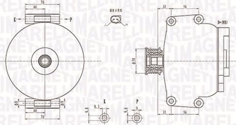 Magneti Marelli 063731846010 - Alternateur cwaw.fr