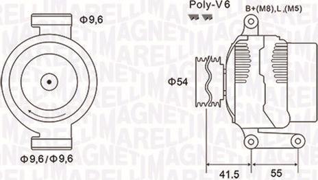 Magneti Marelli 063731856010 - Alternateur cwaw.fr