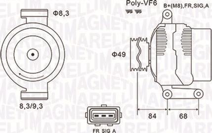 Magneti Marelli 063731864010 - Alternateur cwaw.fr