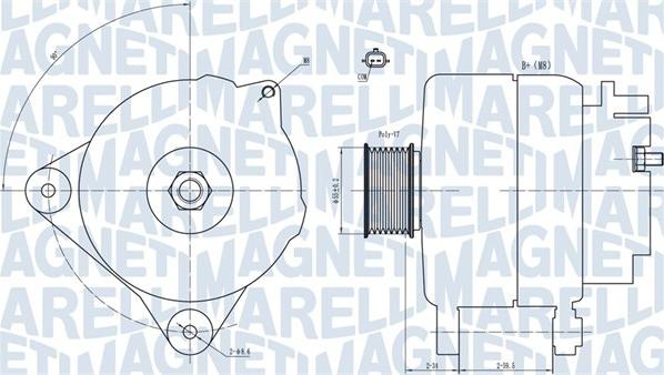 Magneti Marelli 063731866010 - Alternateur cwaw.fr