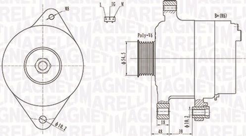 Magneti Marelli 063731809010 - Alternateur cwaw.fr