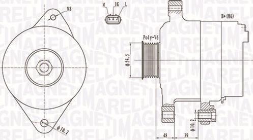 Magneti Marelli 063731800010 - Alternateur cwaw.fr