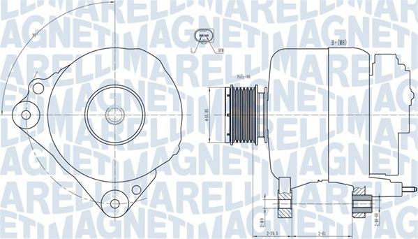 Magneti Marelli 063731810010 - Alternateur cwaw.fr