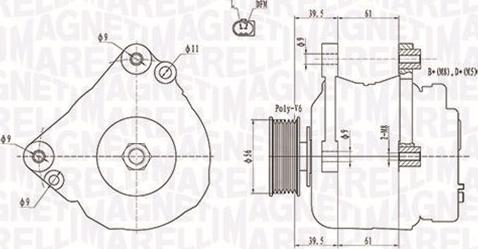 Magneti Marelli 063731818010 - Alternateur cwaw.fr