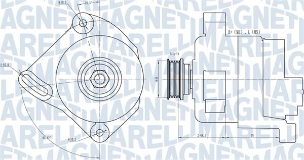 Magneti Marelli 063731886010 - Alternateur cwaw.fr