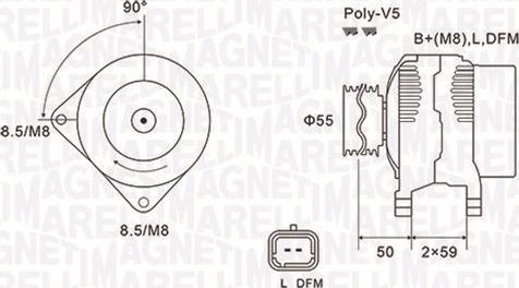 Magneti Marelli 063731823010 - Alternateur cwaw.fr