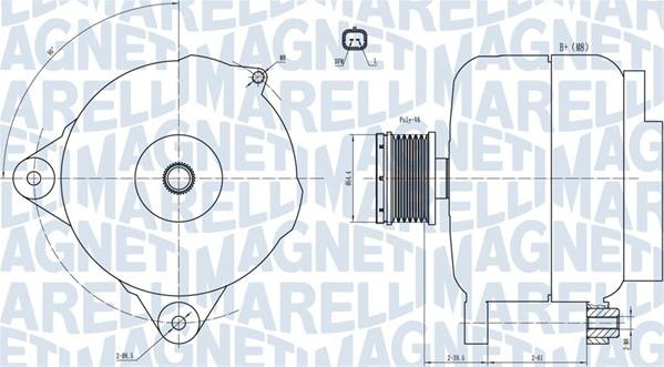 Magneti Marelli 063731876010 - Alternateur cwaw.fr