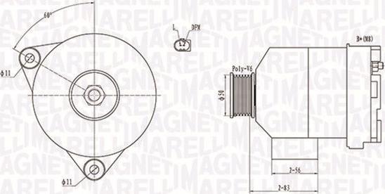 Magneti Marelli 063731872010 - Alternateur cwaw.fr