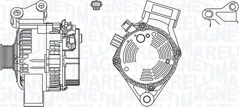 Magneti Marelli 063731340010 - Alternateur cwaw.fr