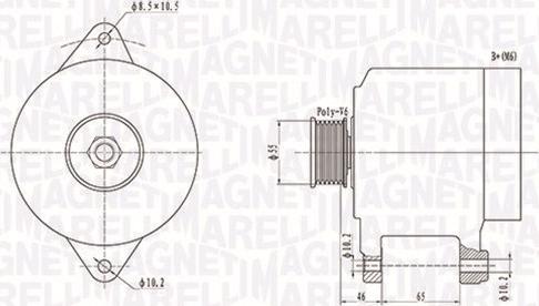 Magneti Marelli 063731306010 - Alternateur cwaw.fr