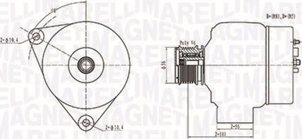 Magneti Marelli 063731209010 - Alternateur cwaw.fr