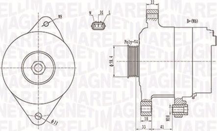 Magneti Marelli 063731793010 - Alternateur cwaw.fr