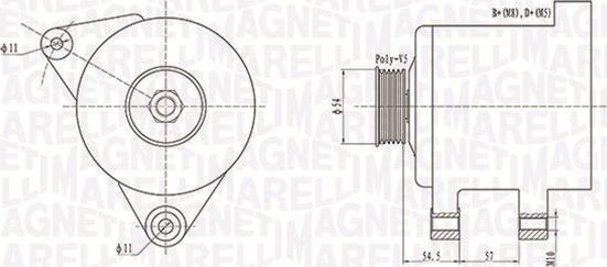 Magneti Marelli 063731747010 - Alternateur cwaw.fr