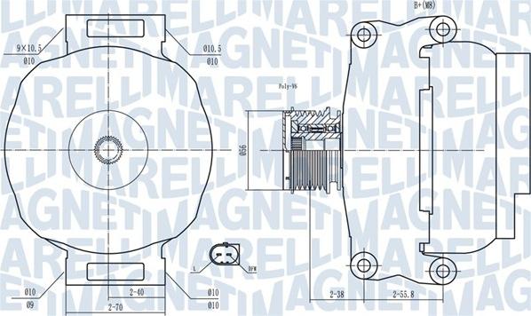 Magneti Marelli 063731769010 - Alternateur cwaw.fr