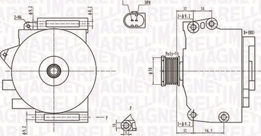 Magneti Marelli 063731764010 - Alternateur cwaw.fr