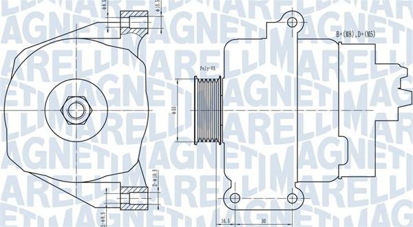 Magneti Marelli 063731766010 - Alternateur cwaw.fr