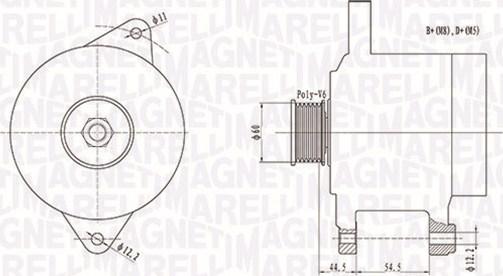 Magneti Marelli 063731718010 - Alternateur cwaw.fr