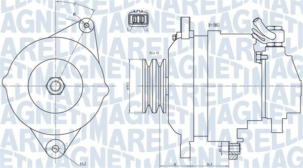 Magneti Marelli 063731717010 - Alternateur cwaw.fr