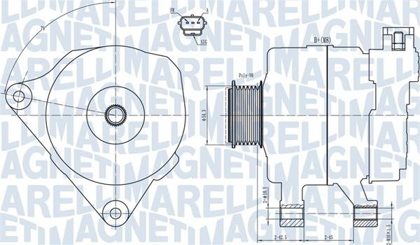 Magneti Marelli 063731778010 - Alternateur cwaw.fr