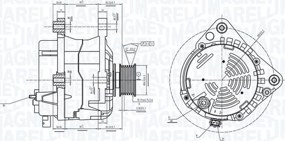 Magneti Marelli 063733837010 - Alternateur cwaw.fr